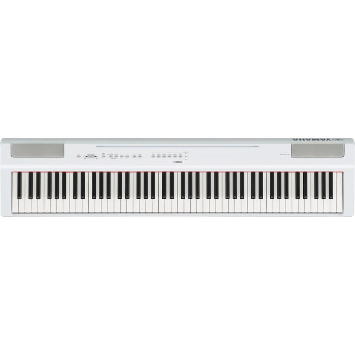 Yamaha P-125 88-Note Digital Piano with Weighted GHS Action (White) - Rock and Soul DJ Equipment and Records
