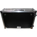 ProX XS-TMC1012W Universal Single-Turntable and Mixer Coffin Case (Silver on Black) - Rock and Soul DJ Equipment and Records