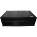 ProX XS-TMC1012WBL Universal Single-Turntable and Mixer Coffin Case (Black on Black) - Rock and Soul DJ Equipment and Records