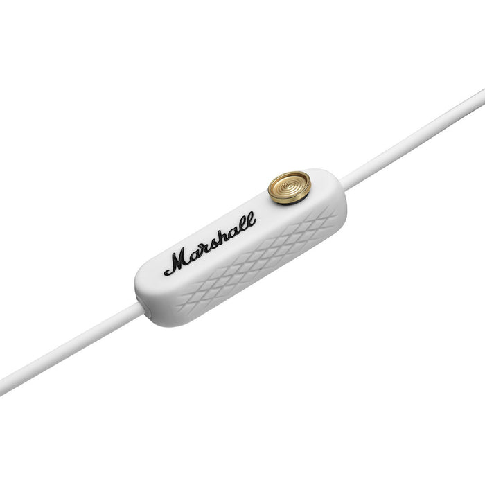 Marshall Minor II Bluetooth In-Ear Headphones (White) - Rock and Soul DJ Equipment and Records
