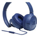 JBL TUNE 500 Wired On-Ear Headphones (Blue) - Rock and Soul DJ Equipment and Records