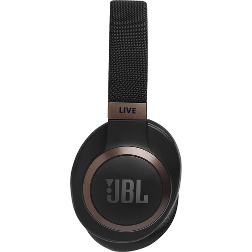 JBL LIVE 650BTNC Wireless Over-Ear Noise-Canceling Headphones (Black) - Rock and Soul DJ Equipment and Records
