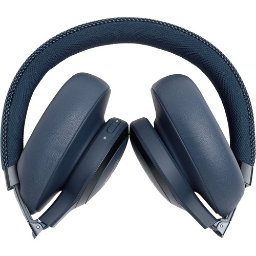 JBL LIVE 650BTNC Wireless Over-Ear Noise-Canceling Headphones (Blue) - Rock and Soul DJ Equipment and Records