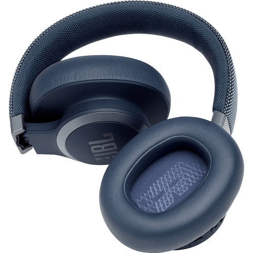 JBL LIVE 650BTNC Wireless Over-Ear Noise-Canceling Headphones (Blue) - Rock and Soul DJ Equipment and Records