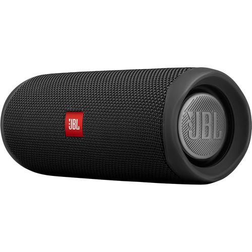 JBL Flip 5 Waterproof Bluetooth Speaker (Midnight Black) - Rock and Soul DJ Equipment and Records