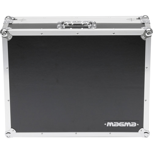 Magma Bags DJ-Controller Workstation Road Case for DJ-707M (Black/Silver) - Rock and Soul DJ Equipment and Records