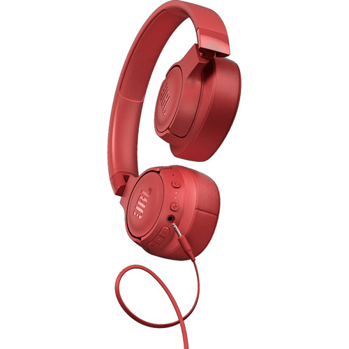 JBL TUNE 750BTNC Noise-Canceling Wireless Over-Ear Headphones (Coral) - Rock and Soul DJ Equipment and Records