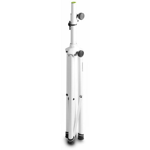 Gravity Stands Speaker Stand 35mm Aluminium, 110LB Load - Up to 6.3" (White) - Rock and Soul DJ Equipment and Records