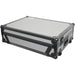 ProX XS-PRIME4 WGB Flight Case with 1 RU Rackspace and Wheels for Denon DJ Prime 4 (Black on Gray) - Rock and Soul DJ Equipment and Records