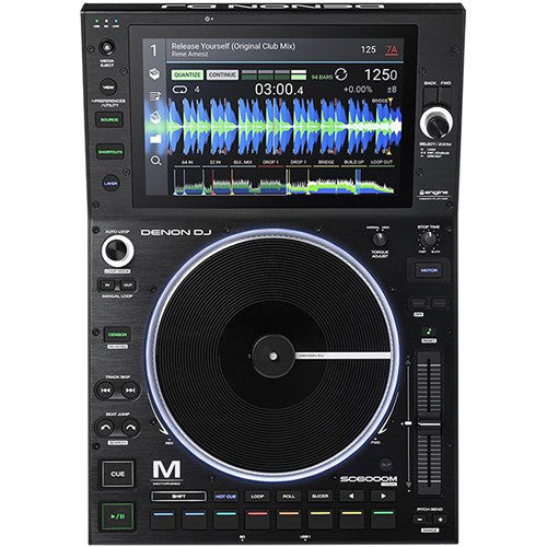 Denon DJ SC6000M Prime Professional Dual-Layer Media Player with 10.1" Multi-Touch Display