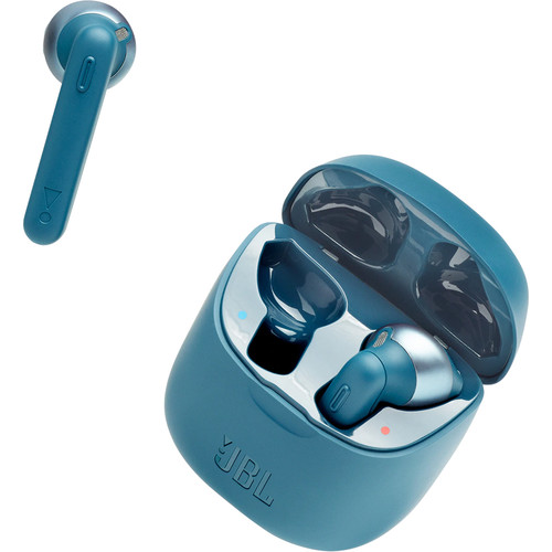JBL TUNE 220TWS True Wireless Earbud Headphones (Blue) - Rock and Soul DJ Equipment and Records