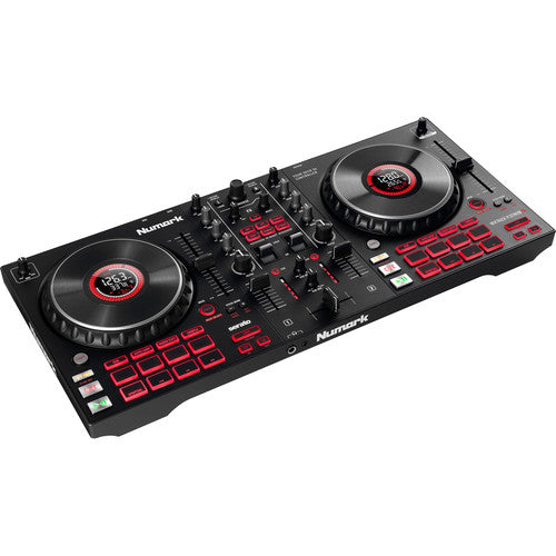 Numark Mixtrack Platinum FX 4-Deck Serato DJ Controller with Jog Wheel Displays and FX Paddles - Rock and Soul DJ Equipment and Records