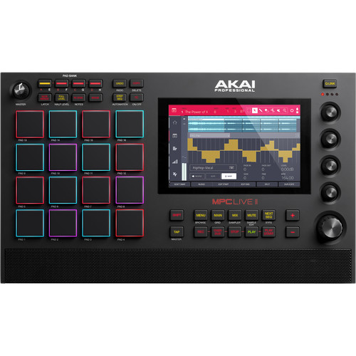Akai Professional MPC Live II Standalone Music Production Center - Rock and Soul DJ Equipment and Records