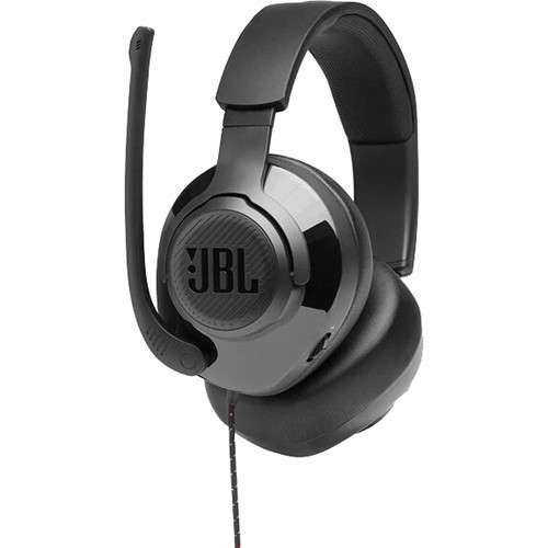 JBL Quantum 200 Wired Over-Ear Gaming Headset (Black) - Rock and Soul DJ Equipment and Records