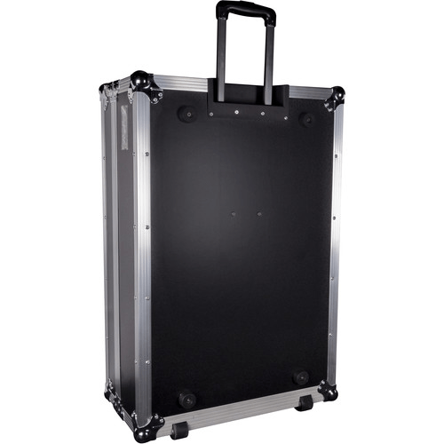 Headliner Flight Case Trolley with Laptop Platform for DDJ-1000SRT (Silver/Chrome) - Rock and Soul DJ Equipment and Records