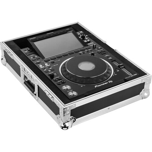 Odyssey Innovative Designs Flight Zone Case for Pioneer DJ CDJ-3000 (Silver and Black) - Rock and Soul DJ Equipment and Records