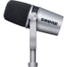 Shure MV7 Podcast Microphone (Silver) - Rock and Soul DJ Equipment and Records
