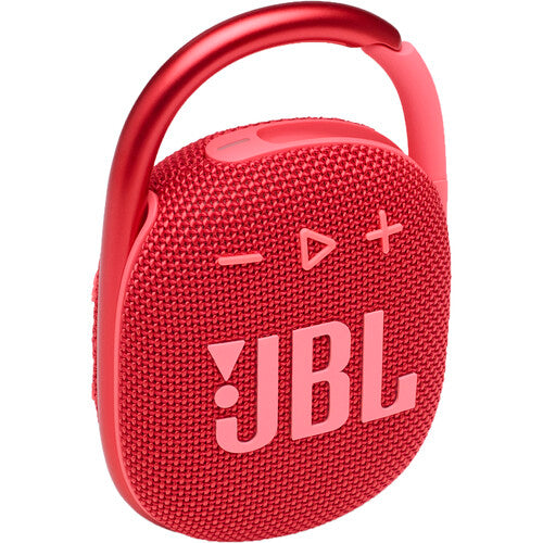 JBL Clip 4 Portable Bluetooth Speaker (Red) - Rock and Soul DJ Equipment and Records