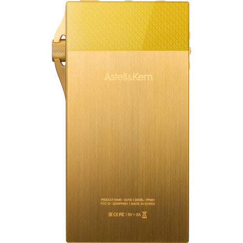 Astell & Kern SA700 128GB High-Resolution Digital Audio Player (Vegas Gold) - Rock and Soul DJ Equipment and Records