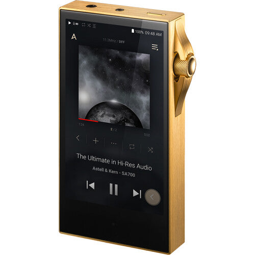 Astell & Kern SA700 128GB High-Resolution Digital Audio Player (Vegas Gold) - Rock and Soul DJ Equipment and Records