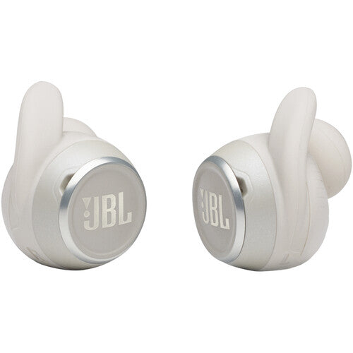 JBL Reflect Mini NC Noise-Canceling True Wireless In-Ear Sport Headphones (White)