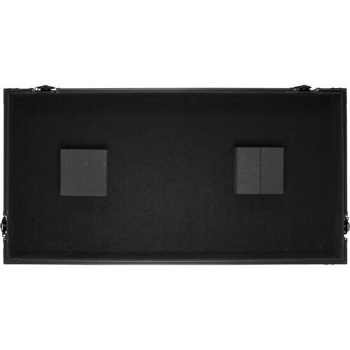 Odyssey Industrial Board Case for 12" DJ Mixer and Two Pioneer CDJ-3000 (All Black)