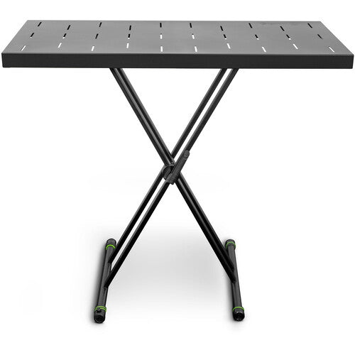 Gravity Stands Set with Keyboard Stand X-form Double and Rapid Desk