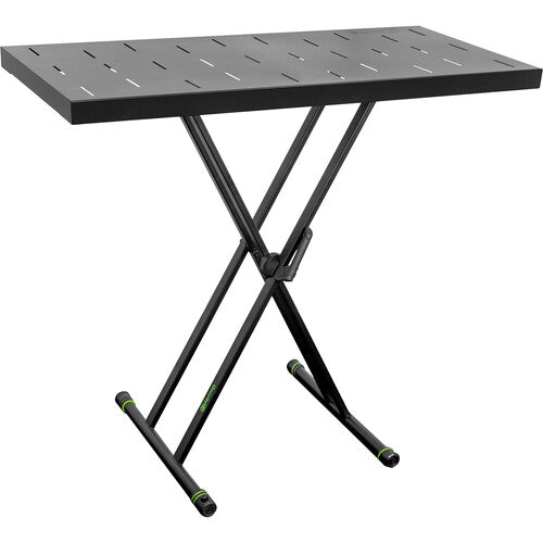 Gravity Stands Set with Keyboard Stand X-form Double and Rapid Desk