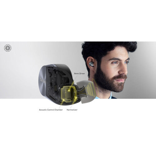 Technics EAH-AZ60W Noise-Canceling True Wireless In-Ear Headphones (Black)