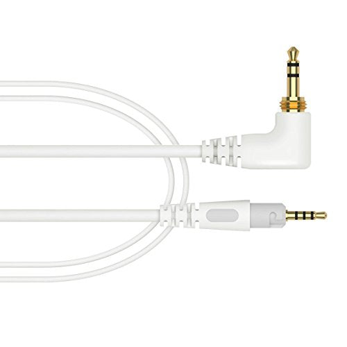 Pioneer DJ Straight Cable for HDJ-S7 Headphones. 63-Inch, White (HC-CA0702-W)