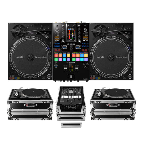 1 x Pioneer DJ DJM-S11 + 2 x PLX-CRSS12 + 1 x FZDJMS11 + 2 x FZ1200