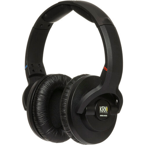 KRK KNS 6402 Studio Mixing/Mastering Headphones, Black (KNS-6402)