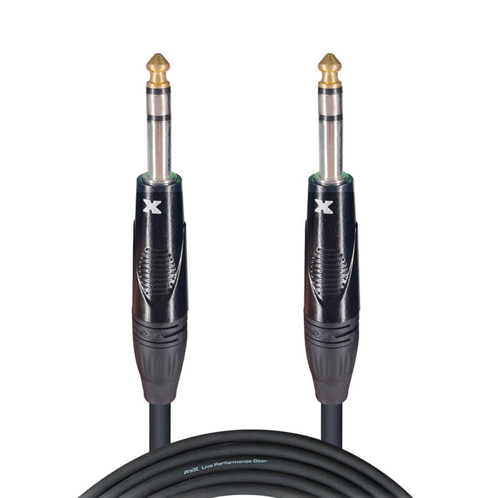 ProX XC-TRS25 - 25ft Balanced 1/4" TRS Male to TRS Male Audio Cable