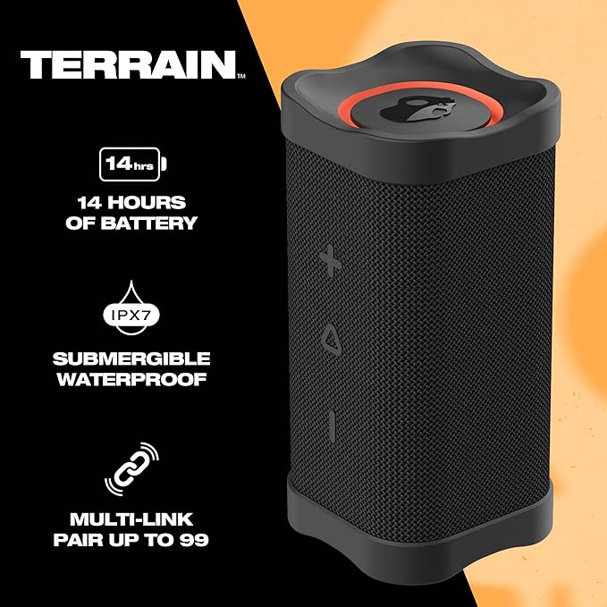 Skullcandy Terrain Wireless Bluetooth Speaker - Black