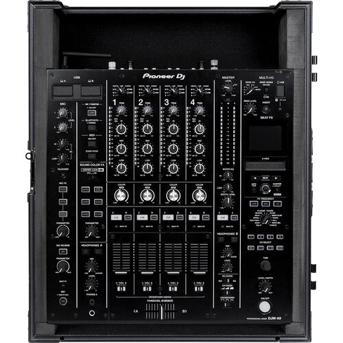 Headliner Pitch Black Custom Fit Flight Case Compatible with Pioneer DJ DJM-A9 DJ Mixer, DJ Equipment Road Case
