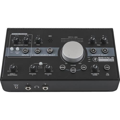 Mackie Big Knob Studio Monitor Controller and Interface - Rock and Soul DJ Equipment and Records