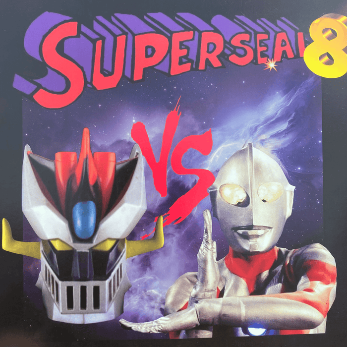 THUD RUMBLE SUPERSEAL 8.3 MIX MASTER MAZINGER VS ULTRAPITCH ULTRAMAN 12” VINYL!! SUPER SEAL 8