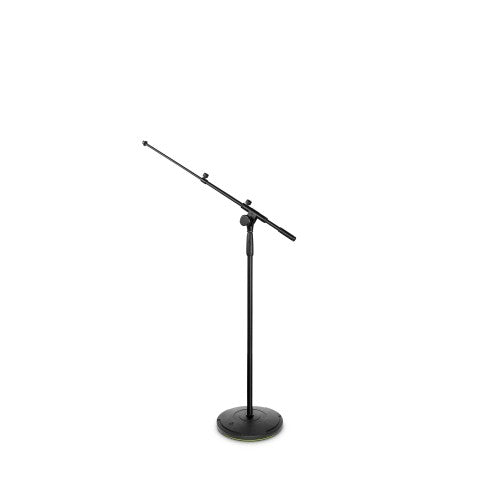 Gravity TMS2322 Touring Series Microphone Stand with Round Base and 2-Point Adjustment Telescoping Boom