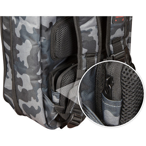 Odyssey Backspin 2 DJ Backpack (Gray Camouflage)