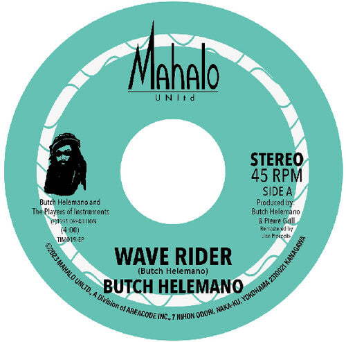 RSD-Butch Helemano - Wave Rider / Vision Of Babylon 7'' [LP] -  RSD2023