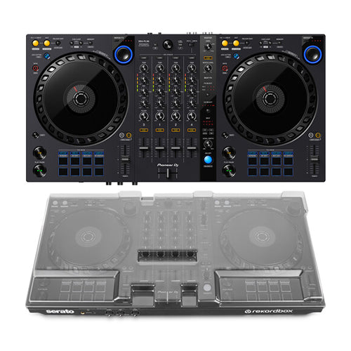 Pioneer DJ DDJ-FLX6 + Dust Cover