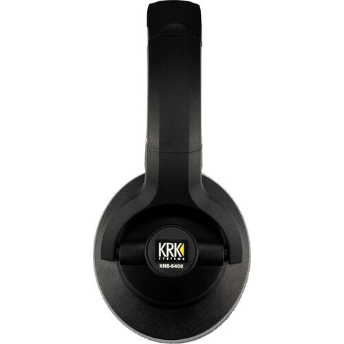 KRK KNS 6402 Studio Mixing/Mastering Headphones, Black (KNS-6402)