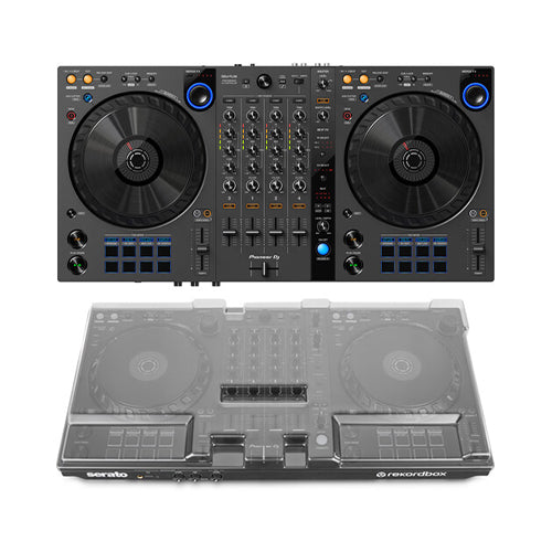 Pioneer DJ DDJ-FLX6-GT + Dust Cover