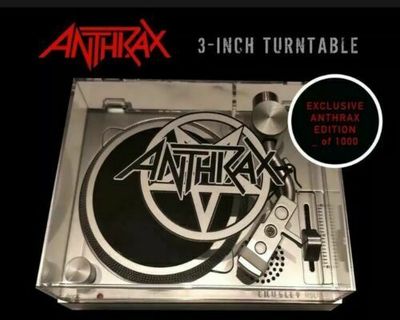 Crosley - Anthrax 3inch Turntable (RSD2023)
