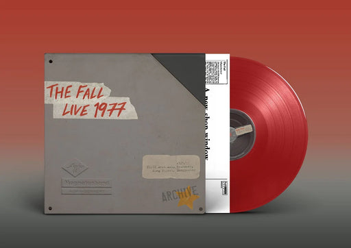 The Fall - Live 1977 - Blood Red Vinyl - Vinyl LP = RSD2023