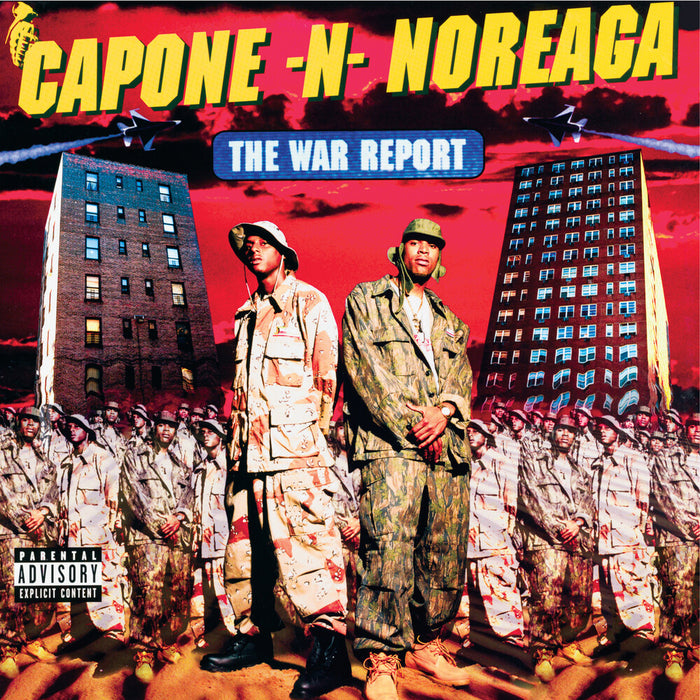 Capone-n-Noreaga - War Report (Clear Viny with Red & Blue Splatter Vinyl) [2LP]
