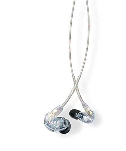 Shure SE215 Pro Sound-Isolating Earphones (Clear)