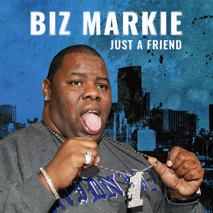 Biz Markie - Just A Friend (Blue Colored Vinyl, remastered) [7'']