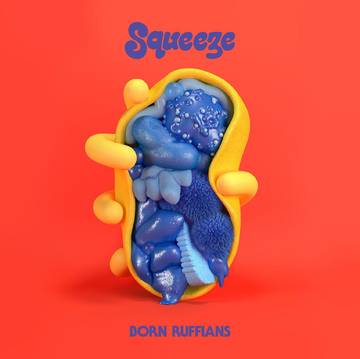 Born Ruffians - SQUEEZE (TRANSPARENT CLOUDY RED VINYL) - Vinyl LP - Rock and Soul DJ Equipment and Records