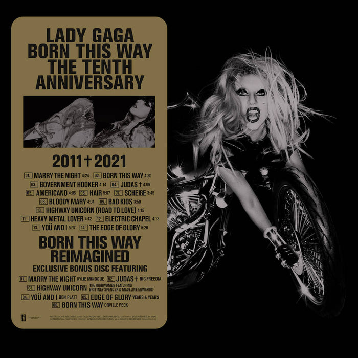 Lady Gaga - Born This Way: The Tenth Anniversary Edition [3LP]